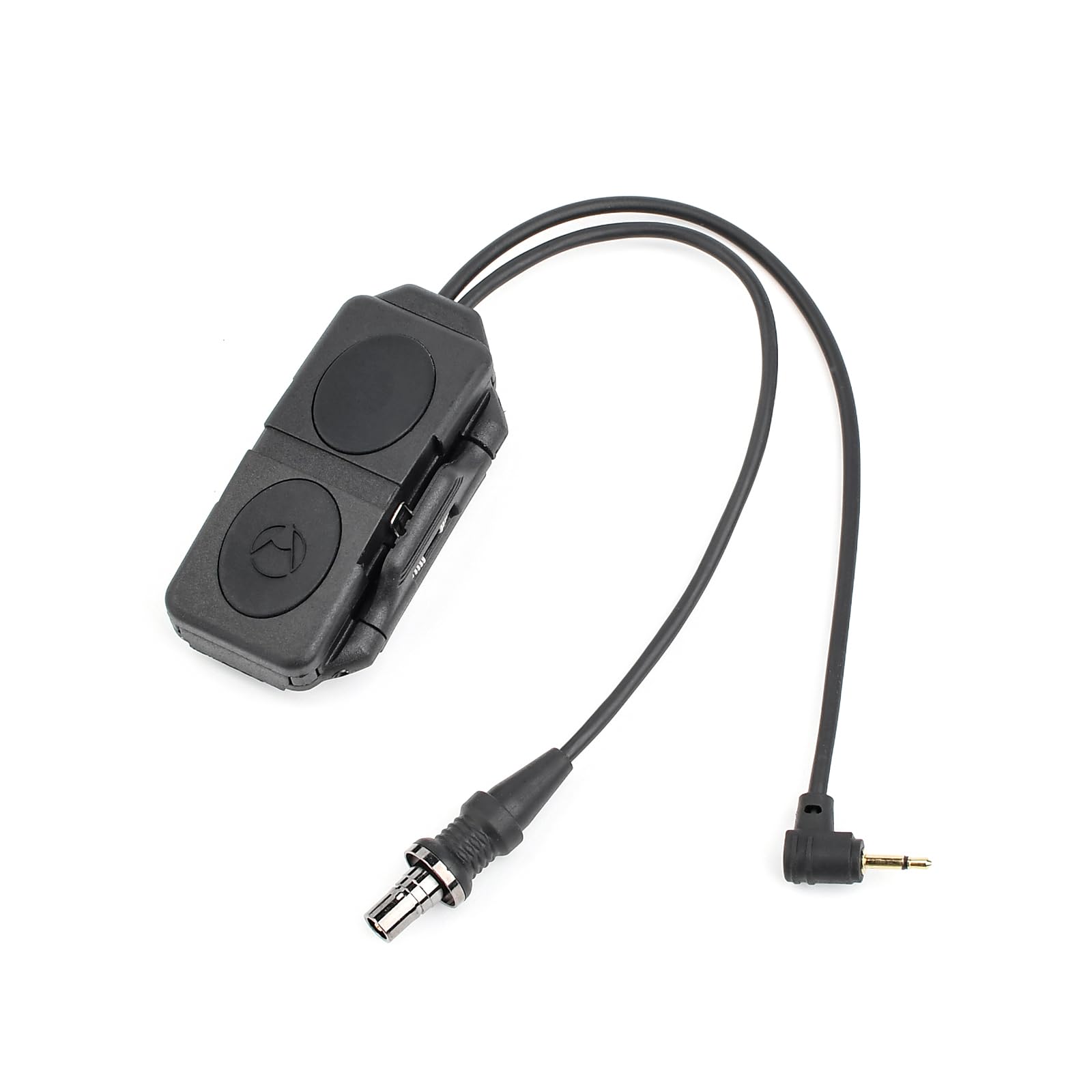 NECARL Dual Pressure Switch Remote Pressure Switch, Tactical Light Switch with SF + 2.5mm Plug for M300 M600 Scout Weapon Flashlights + PEQ DBAL NGAL, Fit for 20mm Picatinny Rail