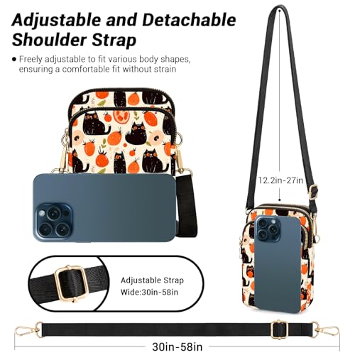 Image of YINHEXI Small Crossbody Bags for Women, Mini Cell Phone Wallet Purse, Shoulder Bag for Women and Men