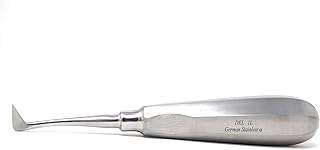 German Dental Root Elevator Left Cryer #1L, Premium Grade Stainless Steel Dental Instrument