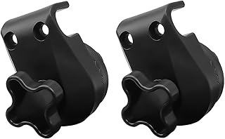 2 Pcs Garden Swing Plastic Fittings - Porch Patio Swing Frame Parts to Attach Canopy Frame to Swing Frame. Suitable for Outdoor Patio Swings Canopy Replacement, Compatible with Diameters 20-23mm.