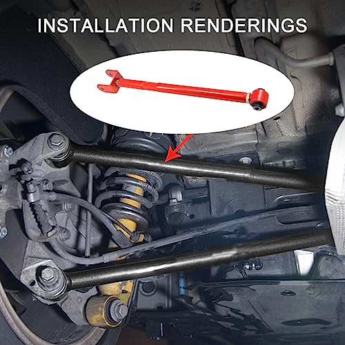 Jdmspeed New Lower Camber Control Arm Rear Replacement For Bmw 3 Series E36 E46 Z4 X3 323 325 328 323Ci Red (Left And Right) #TOP3