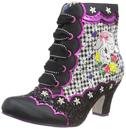 Image of Irregular Choice SS23 Leaping Lamb Heels, Black, UK 3.5 (EUR 36)