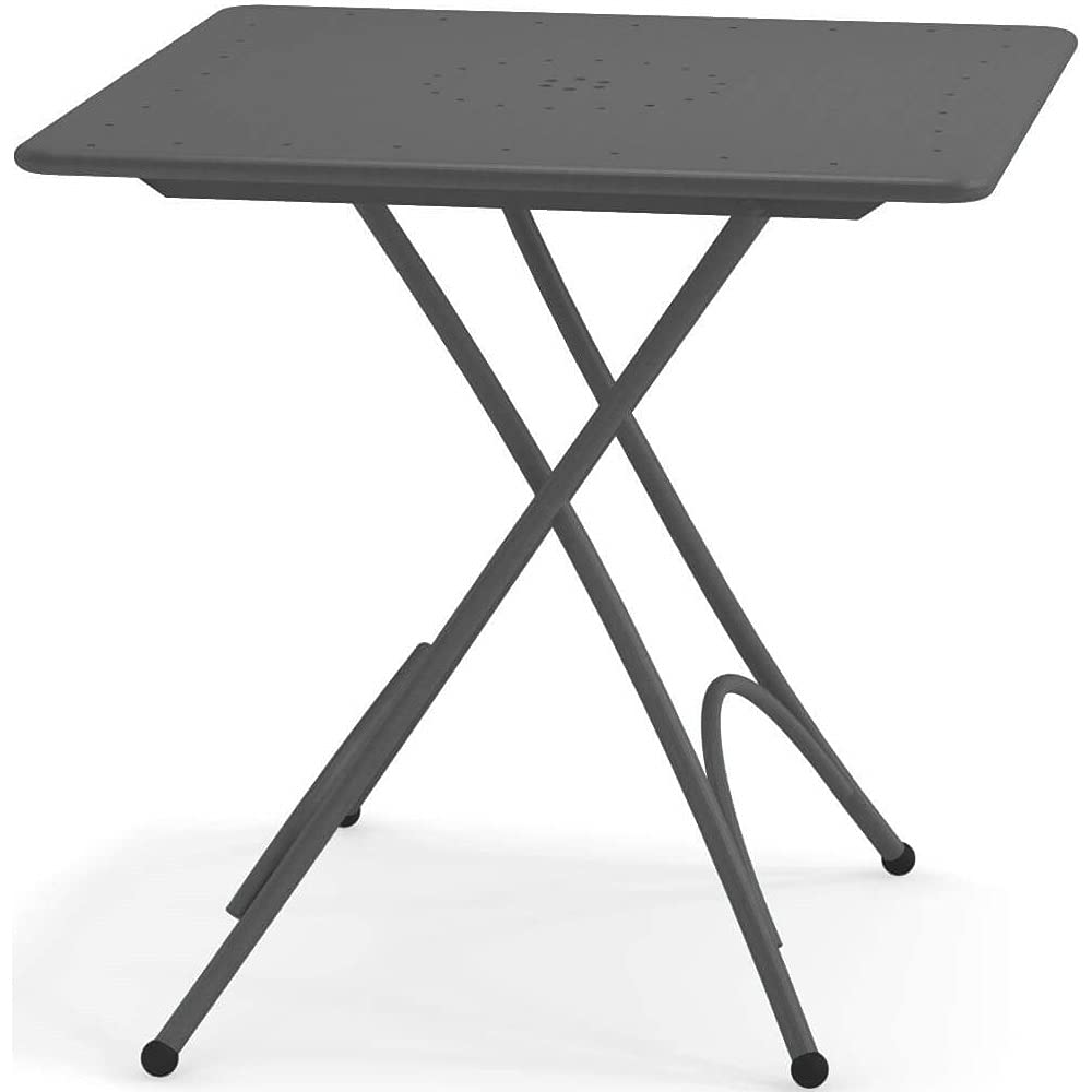 Emu Pigalle Tavolo Quadrato Pieghevole Centimetri 76 x 76 Articolo 907 Colore Ferro Antico 22