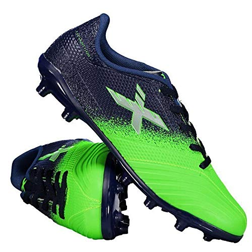 Chuteira Oxn Fusion Grip 2 Campo Juvenil Marinho