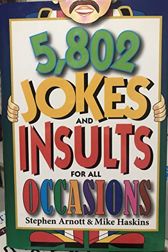 5,802 Jokes and Insults for All Occasions 0884865169 Book Cover