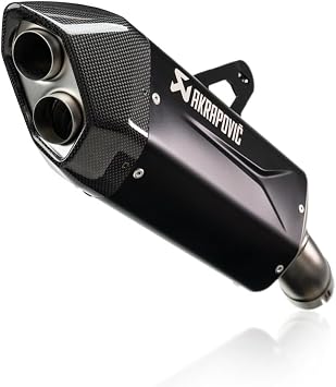 AKRAPOVIC S-B13SO4-HJGTBL Slip Online Titanium Black EC R1300GS