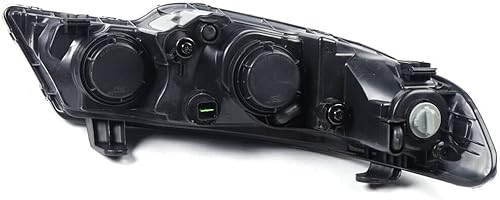 Miniatura 4 de 2010 2011 2012 2013Kia Forte & Koup Forte Conjunto de faros delanteros izquierdo del lado del conductor Faros delanteros halógenos carcasa negra OEM