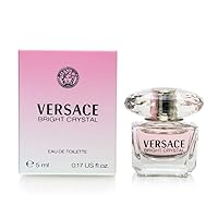Vista 4 de Versace Bright Crystal by Versace - Eau de Toilette en espray para mujer, 3.0 oz