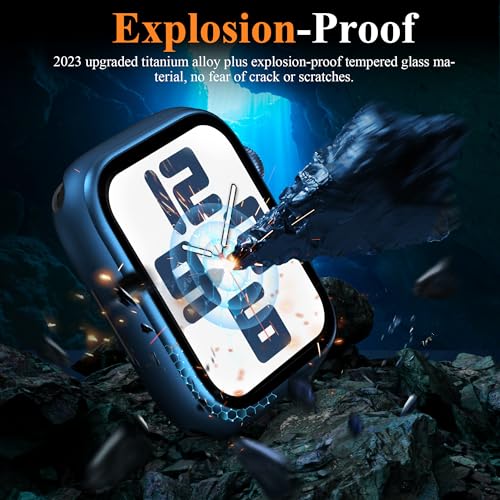 Image of Mr.Shield (2 Pack) Screen Protector for Apple Watch Series 9 8 7 45mm