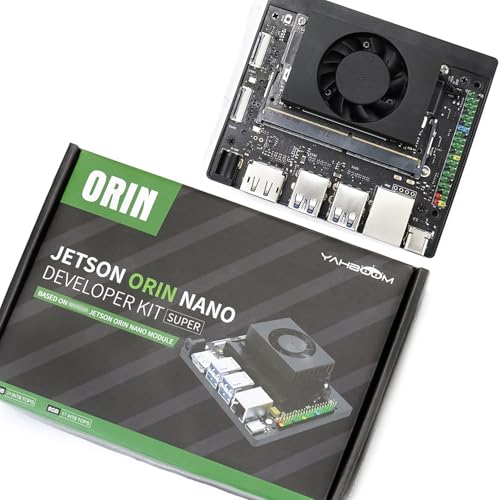 Image of Yahboom Jetson Orin Nano 4GB Artificial Intelligence Computer Starter Development Kit with Acrylic Case ROS2 Programming (Orin Nano 4GB SUB Basis Kit)