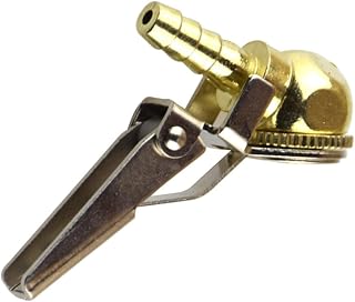 NOLITOY Brass Skull Air Chuck Connector Adapter Quick Connect for Car Tire