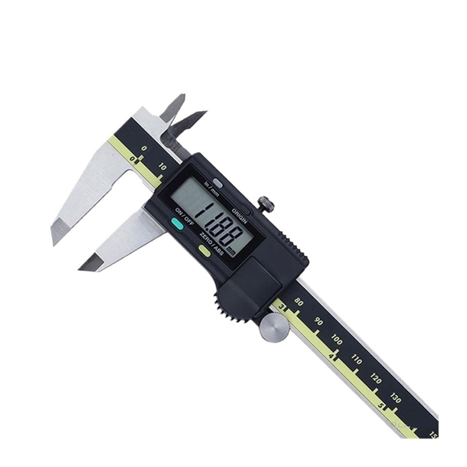 Suwmiarka cyfrowa LCD z noniuszem 15.2 cm 20.3 cm 30.5 cm 150mm 200mm 300mm Gauge elektroniczne narzędzie pomiarowe ze stali nierdzewnej (0-150mm)