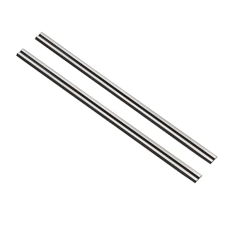 DuBois 3-1/4" Tungsten Carbide Planer Blades 2 PK for WEN 6530, DeWalt DCP580B, PORTER-CABLE PC70THP, RYOBI P611, BOSCH PK2632K, Makita XPK01Z Hand Planer, Replacement Electric Planer Blades R128311