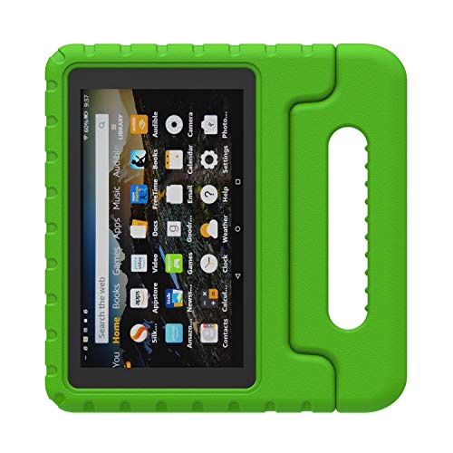 All-New Fire 7 2019 Case - Ltrop Kids Case For Fire 7 Tablet 9Th Generation 2019 (7" Display), Portable Shock Proof Light Weight Fire 7 2019 Tablet Case For Kids - Green #TOP7