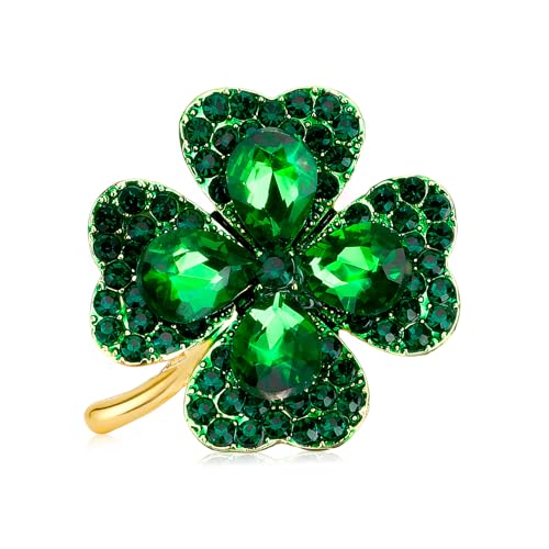 Image of Heart Brooches and Pins for Women Vintage Rhinestone Brooch Lapel Pins for Women Wedding Dress Suit Jewelry Gift Accessories