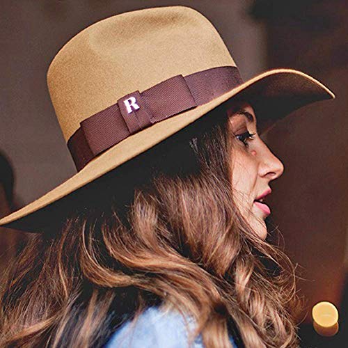 camel wide brim hat