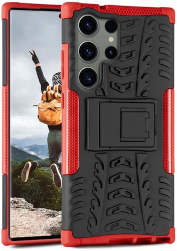 Coque Samsung S23 Ultra avec protection appareil photo et béquille de visionnage
