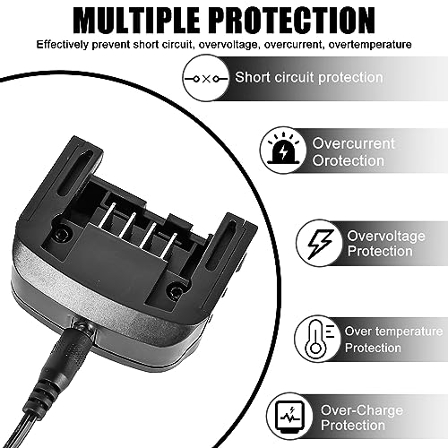 Chargeur Lithium 18V compatible batterie Black Decker LBXR20 BL1518