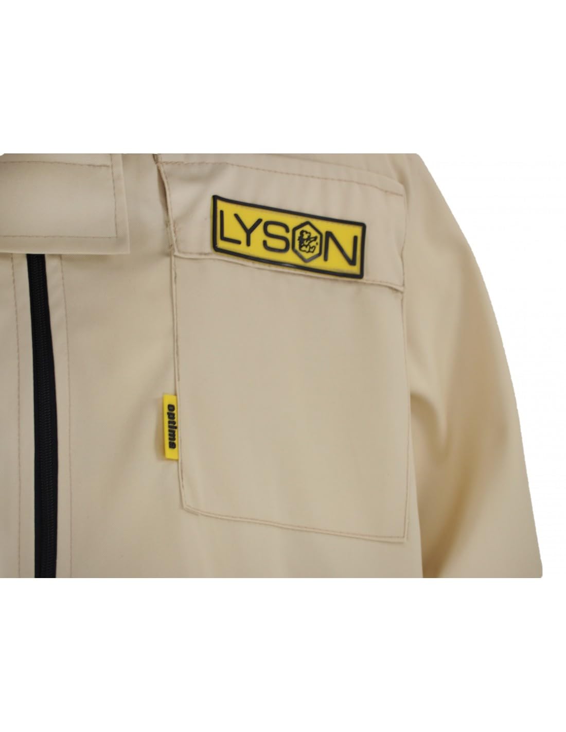 LYSON Bluza pszczelarska ze zdejmowanym kapeluszem, bluzka pszczelarska z welonem, koszula ochronna dla pszczelarzy Beekeeping Jacket ochrona przed pszczołami, owadami, odzież pszczelarska, rozmiar XL