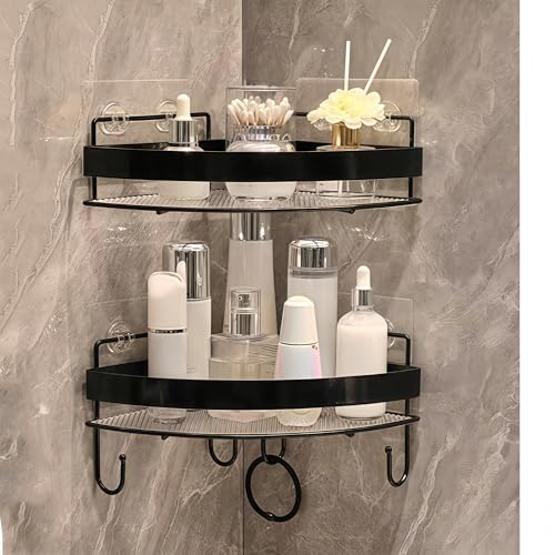 Étagère de douche d'angle pour ranger tous les essentiels de bain à portée de main