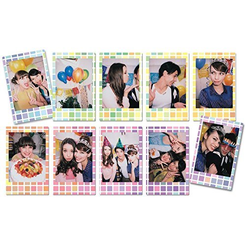 image for Fujifilm Instax Mini 5 Pack Bundle Includes Stained Glass, Comic, Stri