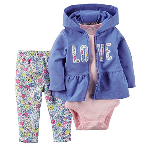 Image of Carter's Baby Girls 3 Pc Sets 127G223