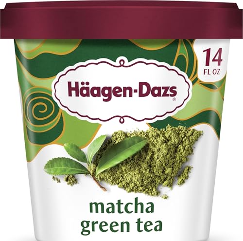 Haagen-Dazs, Green Tea Ice Cream, 14 fl oz (Frozen)