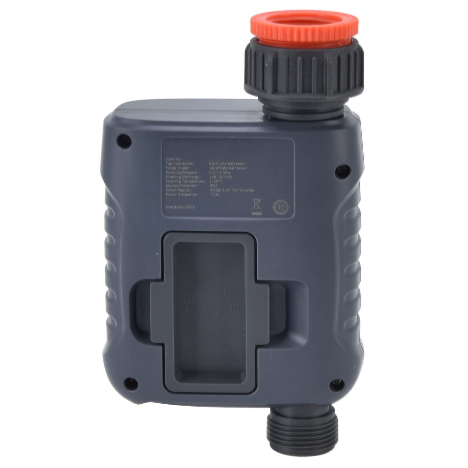 Controlador de Riego Automático Temporizador de Riego Eficiente con Ahorro de Agua para Jardín, Material ABS