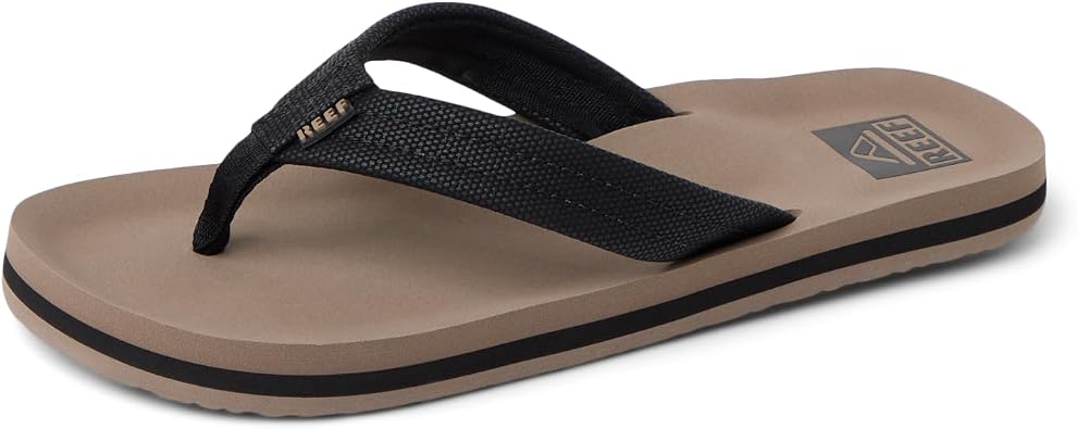 REEF Boys Kids Ahi Beach Flip Flop, Soft Cushion Footbed, Water Friendly