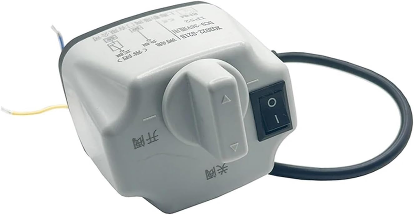 1/2" 3/4" 1" 1-1/4" 1-1/2" 2" Motorized Ball Valve with Manual Switch 2-Wire Control Normally Closed Electric Ball Valve 2-Way(Dn25,CLOSED-220VAC)