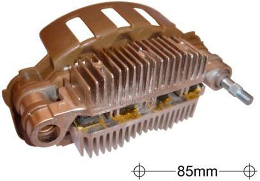Side view of the INSTARTING Alternator Generator Rectifier MIA8519 with 85mm mounting length indicated
