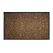 BIGA Entrance Rug Floor Mat, Shoe Scraper Door Mat, Extremely Sturdy and Rugged Construction Indoor and Outdoor Floor Mat with Non Slip Backing, 30'' X 18'', Brown