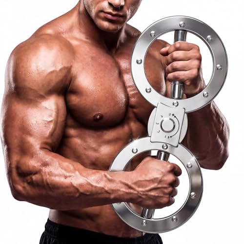 Rotating Burn Machine 12LB 360 Degree Spinning Arm Machine with Adjustable 8 to 12 LBS Adjustable Resistance Burn Rotator Machine for Forearm Trainer Boxing Workouts Home Gym Equipment