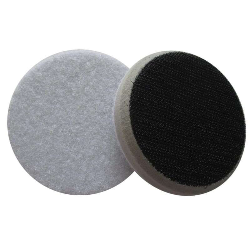5PCS High Density Chamfering Hard Interface Pad 3 Inch 75mm Power Tools Accessories Hook and Loop
