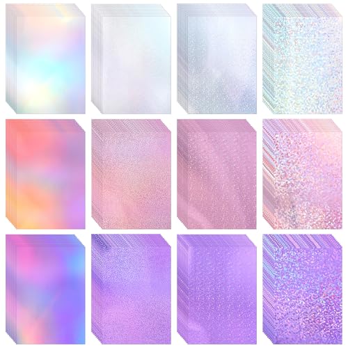 Papier holographique anti-déchirure 250 g/m² pour découpes nettes et créations éclatantes