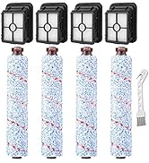Dhoua 8 Pack Replacement Parts for Bissell CrossWave 1785 2306 2551 Series Vacuum Cleaner, 4 Pack...