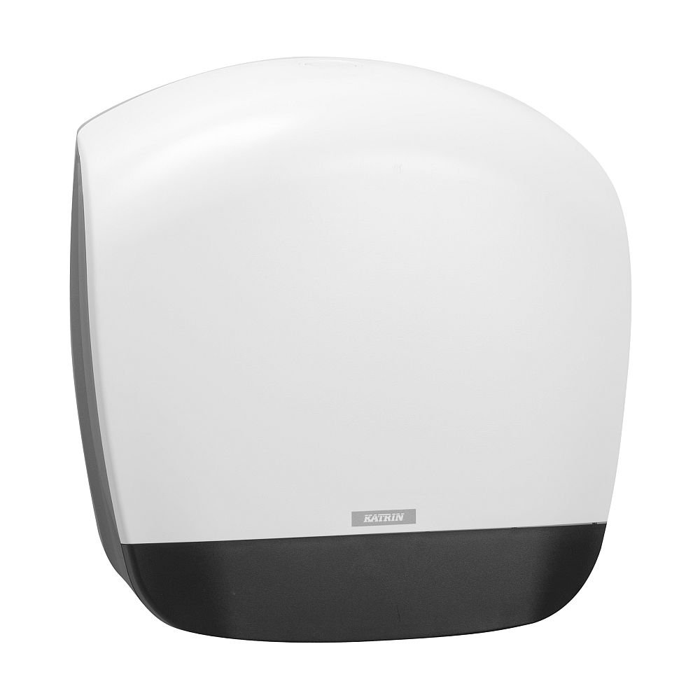 Katrin 90069 Inclusa Gigant Dispenser per Rotoli di Carta Igienica Mini Jumbo, Piccolo, Bianco