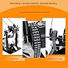 Vaisoeny Double Bass Drum Pedal, Double Chain Bass Drum Pedal, Double Kick Pedal for Bass Drum，Drum Set Kit and Electronic Drums (V-SZ11) #1