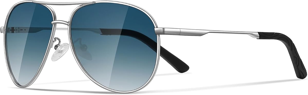 Sunglasses Men Polarized Aviator Sunglasses for Men Women Fishing Driving Sun glasses Metal Frame UV400 Protection