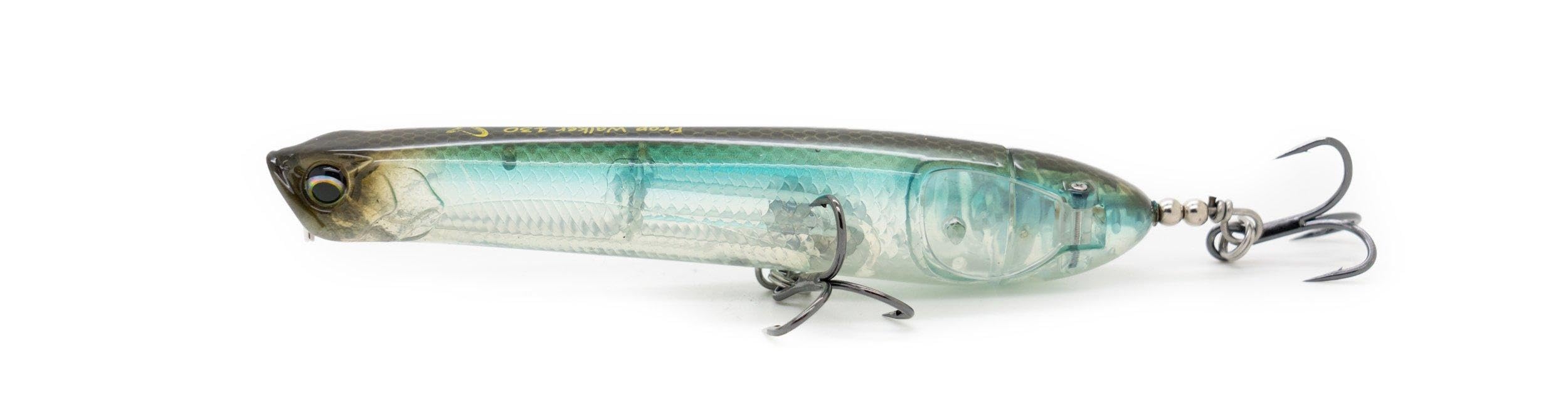 Savage Gear Prop Walker Topwater Lure - przynęta hybrydowa Prop Bait & Pencil Popper na bassy, szczupaki, piżmaki i nie tylko, wędkarstwo morskie i słodkowodne, Gold Shad 10 cm