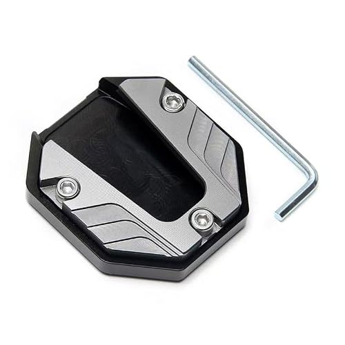 Woniyal Motorcycle Side Stand Pad for BMW K75, Motorbike Kickstand Extension Plate Support Base Enlarger Foot Enlargement Element Pad