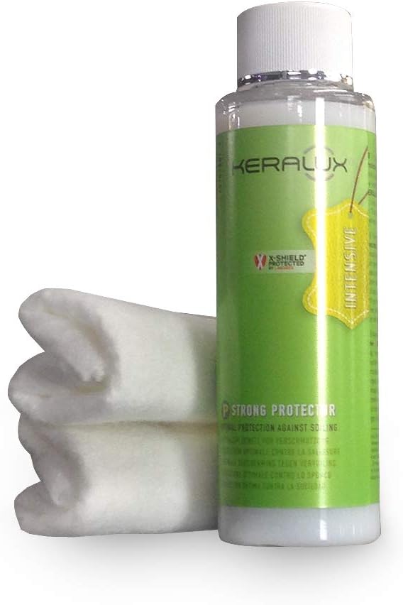 Premium Strong Protector for Leather Seats, Car Interiors, Bag, Purses, Furniture | Any Leather Colour (white,black, brown, beige etc...)