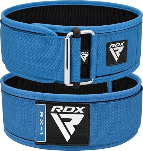 RDX Gym Belt 4" Self-Locking Lumbar Support for the Back Belt Bod...