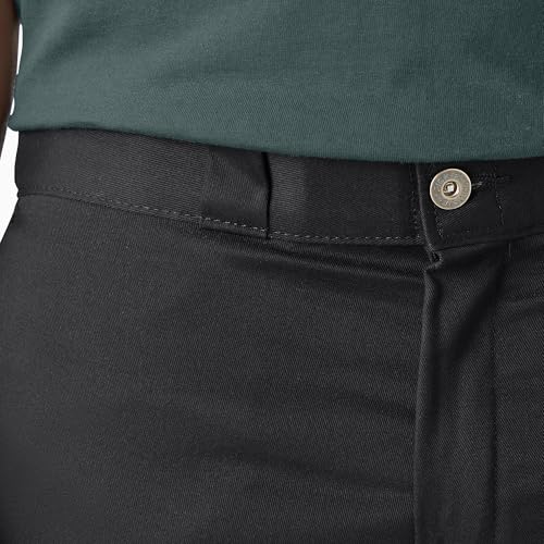 Dickies Skinny Fit Double Knee Work Pants. Black, 31 32 by Dickies - Image 4