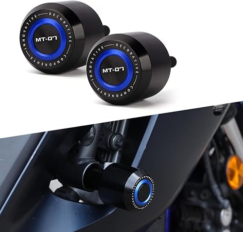 Modeer Para MT07 FZ07 2014-2023 2024 2025 Marco de motocicleta Anti-colisión Protección contra caídas deslizante Crash mt 07 fz 07 Accesorios Color