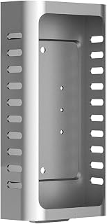 The Metal doorbell Cover Bracket and Stainless Steel Anti-Theft Door are Easy to Install. The doorbell Bracket is Used for Circular Video doorbells(2pcs 12800 mAh)