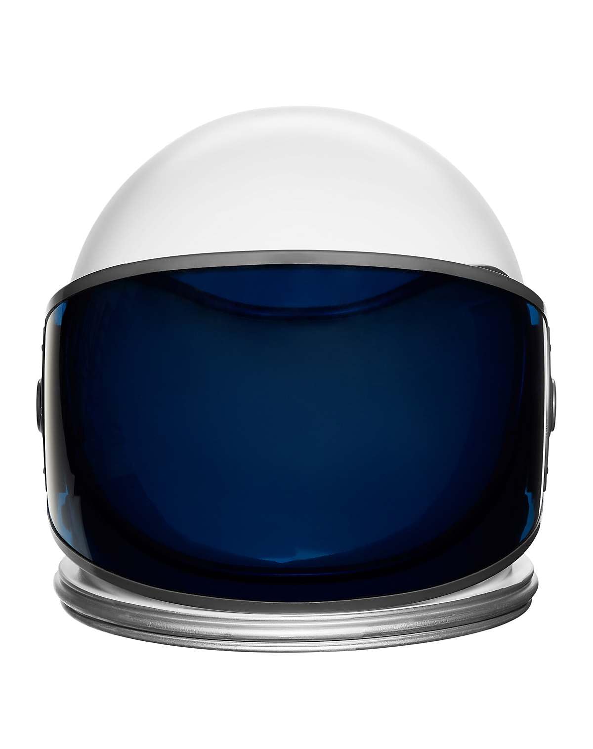 Spirit Halloween Weißer Astronautenhelm für Erwachsene, Astronauten-Cosplay, Astronauten-Kostüm-Zubehör, Weltraumhelm, einfaches Kostüm
