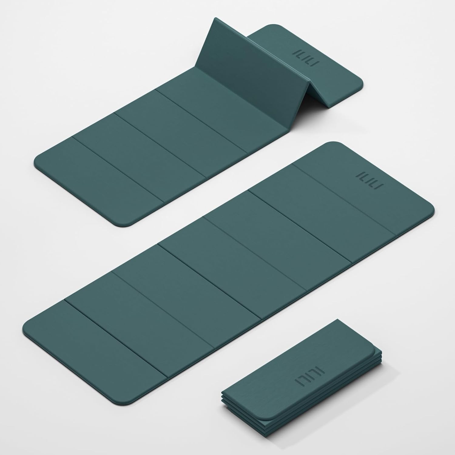 Foldable Exercise Mat 69 * 24 * 0.3” – TPE Non-Slip Fitness Mat for Home，Waterproof & Lightweight (2lb) for Home Gym, Pilates & Stretching,Fitness Workouts | 7-Fold Portable Design