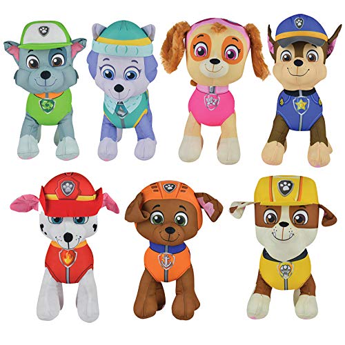 Paw Patrol Character Plush Chase Rubble Marshall Skye Zuma Rocky Everest Stuffed Doll Figure Plush Set Of 7 #TOP7