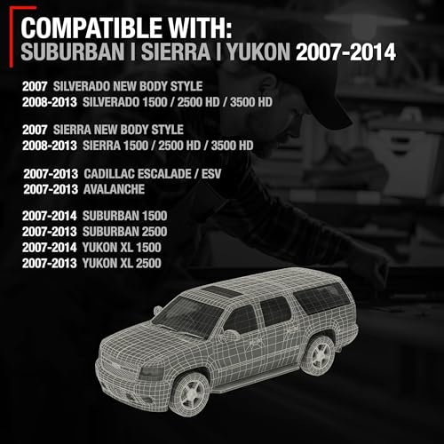 T1A 15232594 Interior Black Front Left Driver Side Seat Back Recliner Handle Lever | Fits 07-13 Chevrolet & GMC Sierra Silverado Yukon Tahoe Avalanche Suburban - Image 3